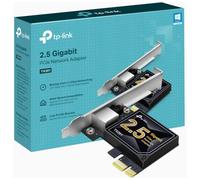 TP-Link TX201 2.5 Gigabit Ethernet Network Adapter, PCIe with Low-Profile and Full-Height Brackets, Black, New