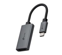 TP-Link UA520C USB C to HDMI Cable 4K 60Hz, 10 cm Long Braided Cable, Plug & Play, Supports MacOS, Windows, iPadOS, iOS, Android, Linux and Chrome OS