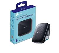 TP-Link UH400 USB 3.2 Gen 1 (3.1 Gen 1) Type-A 5000 Mbit/s Black
