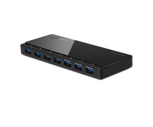 TP-Link UH700 interface hub USB 3.2 Gen 1 (3.1 Gen 1) Micro-B 5000 Mbit/s Black