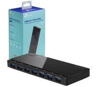 TP-Link UH700 USB Hub, 1.5A Fast Charging 7-Port Docking Station, 10x Data Transfer Speed up to 5Gbps, 12V/2.5A Power Adapter and 1m USB 3.0 Cable, C