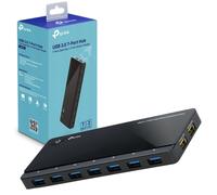 TP-Link UH720 USB Hub, 7-Port Docking Station with Extra 2x 2.4A Ultra Fast C...