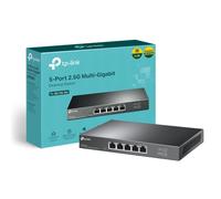 TP-Link Unmanaged 5-Port 2.5G Multi-Gigabit Desktop Switch, 802.3X Flow Control,