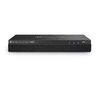 TP-Link VIGI 16CH 8MP NVR, Black, H.265, Ethernet