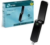 TP-Link Wi-Fi Dongle AC1300 Wireless Dual Band USB Wi-Fi Adapter for PC Desktop Laptop Tablet (Supports Windows XP/7/8/8.1/10/11 and Linux, USB 3.0) (Archer T4U)