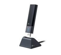 TP-Link WiFi 6E USB Adapter for Desktop PC - (Archer TXE50UH) AXE3000 Tri-Band Wireless Network Adapter, Ultra-Low Latency, MU-MIMO, OFDMA, Refined Security, WPA3, Supports Windows 11/10