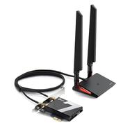 TP-Link WiFi 7 BE9300 PCIe WiFi Card for Desktop PC(Archer TBE550E), Tri-Band Wireless Adapter, Bluetooth 5.4, Multicolor Status LED, Supports AMD/Intel Motherboard, Not Compatible with Windows 10