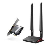 TP-Link WiFi 7 BE9300 PCIe WiFi Card for Desktop PC(Archer TBE550E), Tri-Band Wireless Adapter, Bluetooth 5.4, Multicolor Status LED, Supports AMD/Intel Motherboard, Not Compatible with Windows 10
