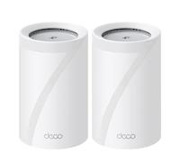 TP-Link WiFi 7 Deco BE65 Pro Router Mesh WiFi, BE 9300Mbps Tri-Band, Channels 320MHz, 2 Ports 5Gbps, 2.5Gbit/s, Alexa, HomeShield, MLO, Works with any ISP and Modem, 4 Internal Antennas, 2 pcs.