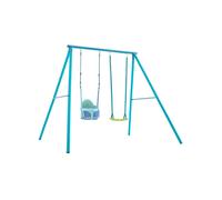 TP Metal Double Swing Set with Bluey Quadpod