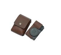 TP Original Handmade Genuine Real Leather Full Camera Case Bag Cover for Ricoh GR IV GR4 (Including Half Case) Coffee color