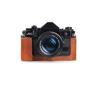 TP Original Handmade Genuine Real Leather Half Camera Case Bag Cover for Canon AE-1 AE-1P A-1 (with Handle) Rufous Color