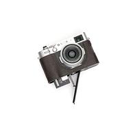 TP Original Handmade Genuine Real Leather Half Camera Case Bag Cover for FUJIFILM X100V Coffee Color