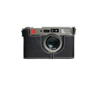 TP Original Handmade Genuine Real Leather Half Camera Case Bag Cover for Leica CM Zoom Black Color