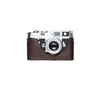 TP Original Handmade Genuine Real Leather Half Camera Case Bag Cover for Leica M6 M4 M3 M2 M1 MDa Coffee Color