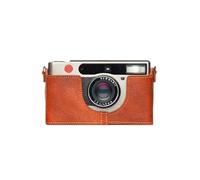 TP Original Handmade Genuine Real Leather Half Camera Case Bag Cover for Leica Minilux Minilux Zoom Rufous Color