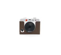 TP Original Handmade Genuine Real Leather Half Camera Case Bag Cover for Leica SOFORT 2 Coffee Color