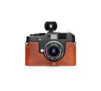 TP Original Handmade Genuine Real Leather Half Camera Case Bag Cover for Voigtlander Bessa R2 R2M R2A R4M R4A R3M R3A R2S R2C and Rollei 35RF Rufous Color
