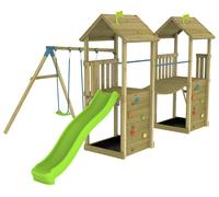 TP Skywood 2 Tower Climbing Frame with Swing Set, and Slide