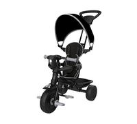 TP Toys 4 in 1+ Deluxe Trike, Grey Storm, Adjustable and Evolving Ride for Ages 10-36 Months, Parental Control, Safety Features, UV Sun Canopy, Padded Seat, 50kg Max Weight