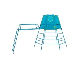 TP Toys 852S TP Explorer Metal Climbing Frame Set & Jungle Run, Blue