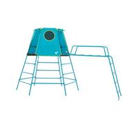 TP Toys 852S TP Explorer Metal Climbing Frame Set & Jungle Run, Blue