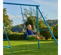 TP Toys Explorer Blue Metal Climbing Frame Swing Arm