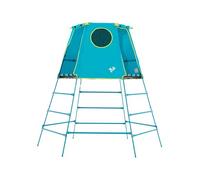 TP Toys Explorer Metal Climbing Frame With Platform and Den Extendable From Low-High Height Ages 18 Months+ Blue