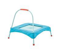 TP Toys Junior Trampoline, Early Fun Trampoline for Toddlers, Indoor/Outdoor Use, with Soft Grip Handle and Protective Frame Pads, Ideal for Children 12 Months and Up