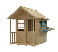 TP Toys Lavender Cottage Playhouse With Deluxe Mud Kitchen Accessory - Fsc Certified