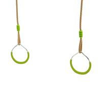 TP TOYS Metal Ring Set, Nylon, Green, L.15 x l.4 x H.250 cm