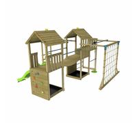 TP Toys Skywood Wooden Climbing Frame with Activity Centre