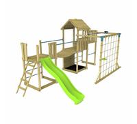 TP Toys Skywood Wooden Climbing Frame with Activity Centres