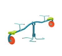 TP TOYS Spiro Spin Teeter Totter Outdoor Rocker for 3-8 Year Old Children, Bounces and Turns 360 Degrees, Develops Balance and Coordination, Garden and Outdoor Rocker