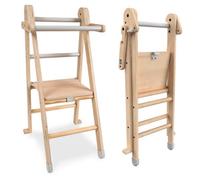 TP Toys Active-Tots Helper Tower Folding Step Stool for Toddlers and Kids, Foldable Standing Tower for Kitchen, Mothers' Helper Montessori Learning Step Ladder Durable and Safe Design, 50x47.3x93.5cm