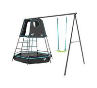 TP Toys Tp Explorer Metal Climbing Frame Set & Swing Black Edition