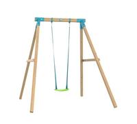 TP Kingswood Single Swing Set - Garden/Outdoor Wooden Swing Frame and Seat for Kids ages 3+