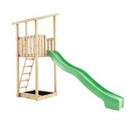 TP Toys Tp Skywood Wooden Tower Climbing Frame With Ripple Slide - Fsc Certified