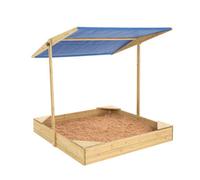 TP Toys Tp Wooden Sandpit With Sun Canopy