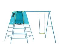 TP Toys UK Explorer Metal Climbing Frame and Swing - Blue