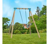 TP Toys UK Kingswood Single Wooden Swing Set - FSC Certified