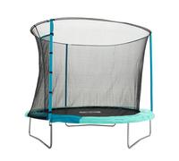 TP Toys Tp Up 8 Ft Outdoor Trampoline With Igloo Zip-Free Door & Safety Enclosure