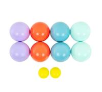 TP Toys Wooden Boules Game FSC Outdoor Garden Game Age 3+ for Kids Ages 3+ Fun 2-4+ Player Classic Lawn Boules Set for Indoor or Outdoor Play