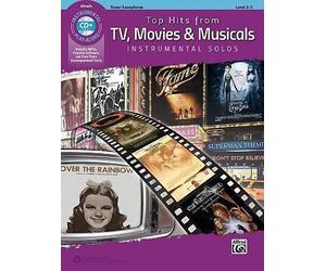 TP TV MOV MUS HIT SOLO TSAX BK/CD by Alfred Publishing (COR)