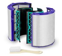 TP04 HP04 Air Purifier Filter Replacement for Dyson HP04 TP04 DP04 TP05 DP05, PINREK Sealed Two Stage 360° Pure Cool Fan Combi Glass HEPA Filter & Activated Carbon Filter - 1Pack, Purple