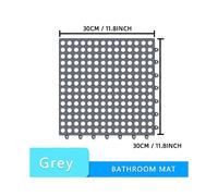 (TP05-Yellow, One size) OK-B 10PCS Non-Slip Bathroom Mat Shower Splicable Carpet Can be cropped Waterproof Floor Mat kitchen Bathroom Anti-Skid