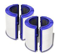 TP06 HEPA Replacement Filter for Dyson HP06 TP06 HP07 TP07 TP7A HP09 TP09 HP09 TP09 PH01 PH02 PH03 PH04 360° Combi Glass Purifying Fans, Part No. 970341-01, 2-in-1 Upgraded Replacement, 2 PACK