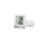 TP200C Indoor Outdoor Thermometer Wireless, Greenhouse Thermometer with Temperature Sensor Up to 150m, Outdoor Thermometers for Patio Garden Cellar