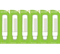 tp24 8600 Tube Lamp LED L1/GU10 3.5w Clear (2898 & 2317 Replacement) *6 Pack* 3000K Warm White