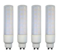 tp24 8602 Tube Lamp LED L1/GU10 3.5w Frosted (2898 & 2317 Replacement) *4 Pack* 3000K Warm White